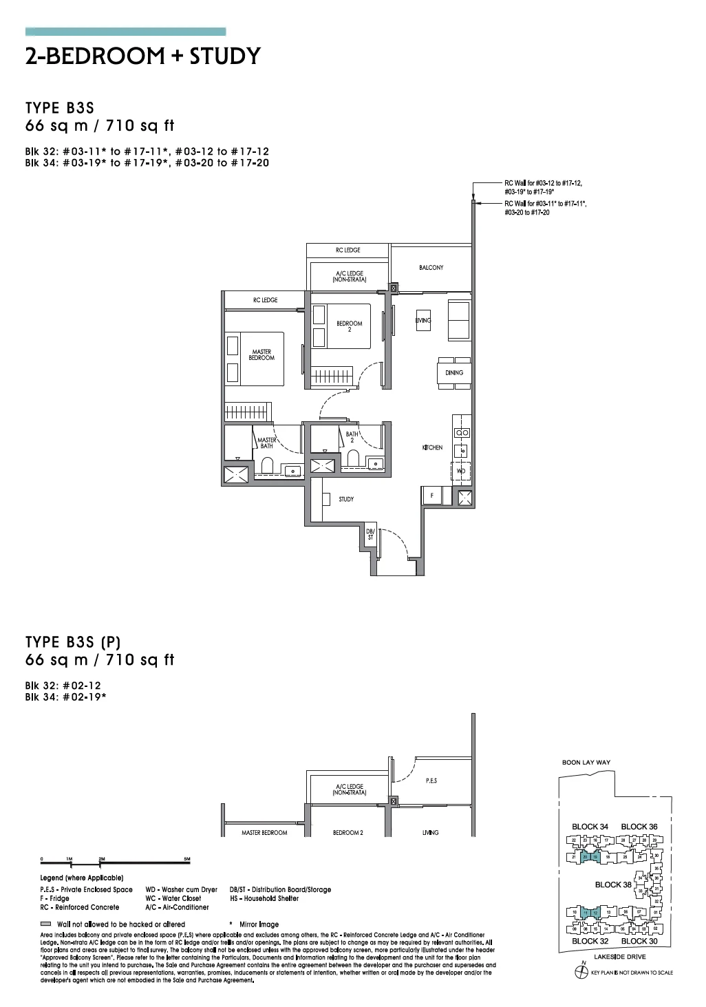 Lucerne Grand floor plan — B3S(P)