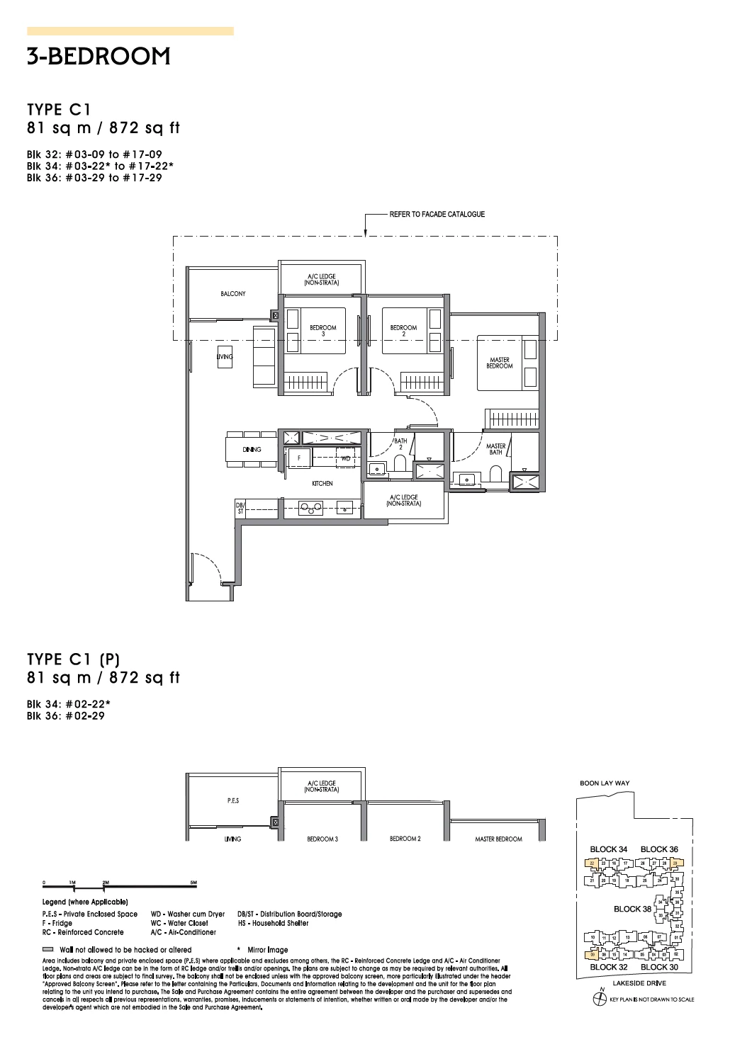 Lucerne Grand floor plan — C1(P)