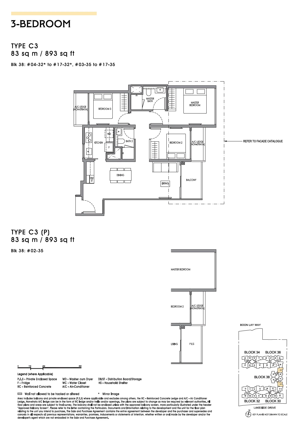 Lucerne Grand floor plan — C3