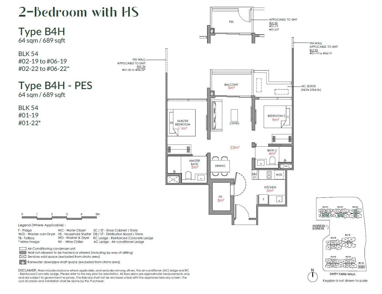 Narra Residences floor plan — B4H
