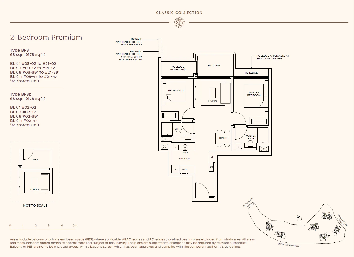 Thomson Reserve floor plan — BP3