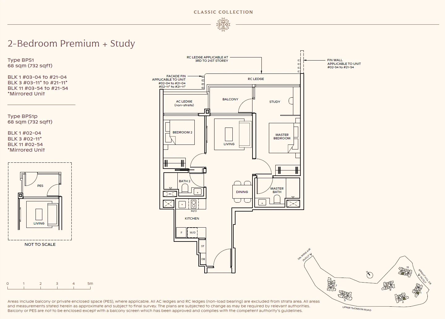 Thomson Reserve floor plan — BPS1