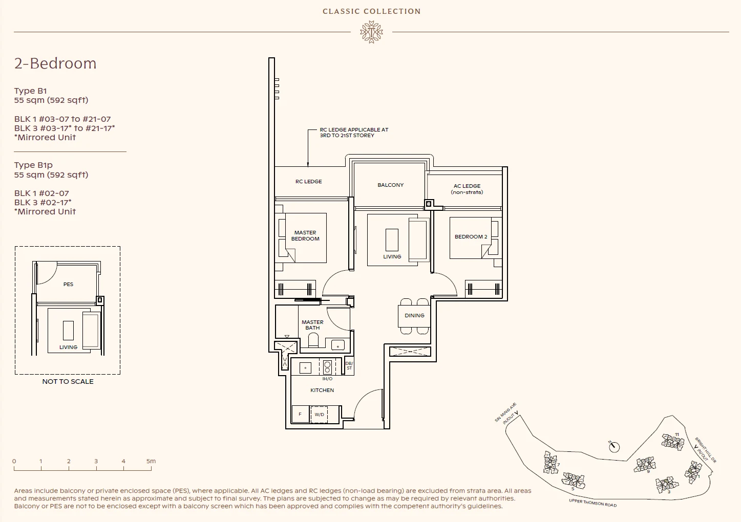 Thomson Reserve floor plan — B1