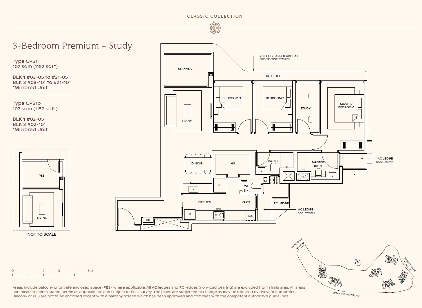 Thomson Reserve floor plan — CPS1p