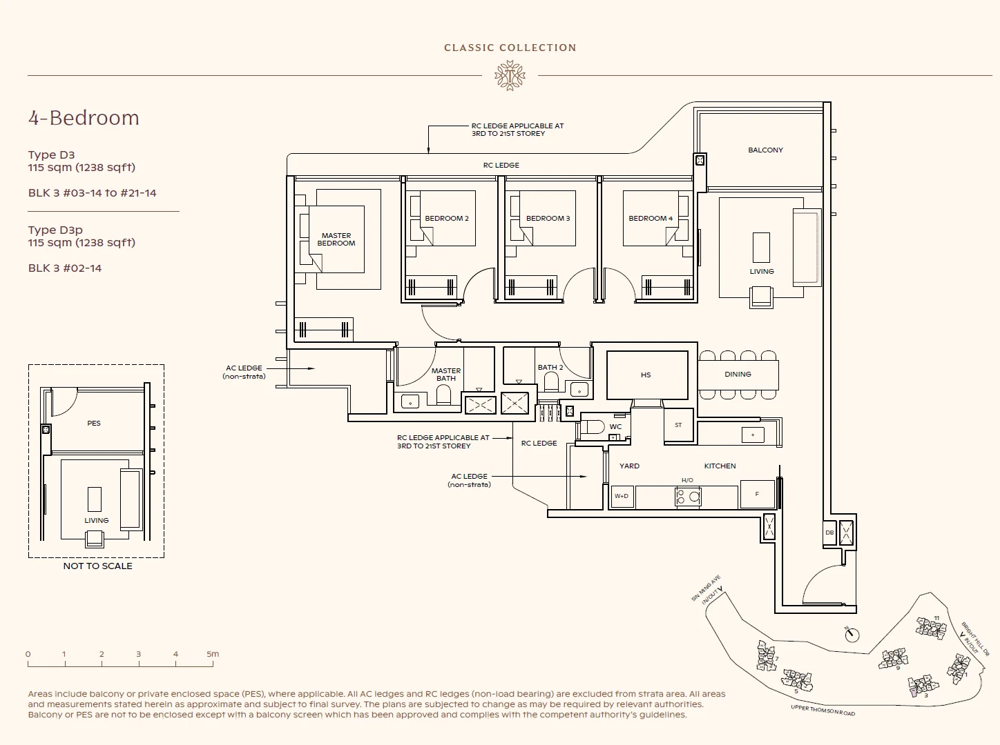 Thomson Reserve floor plan — D3