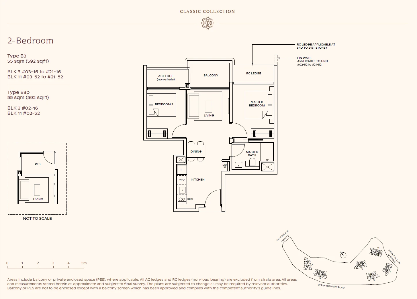 Thomson Reserve floor plan — B3
