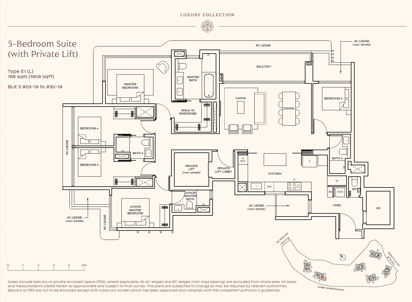 Thomson Reserve floor plan — E1(L)