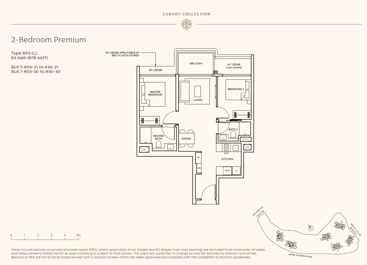Thomson Reserve floor plan — BP3(L)
