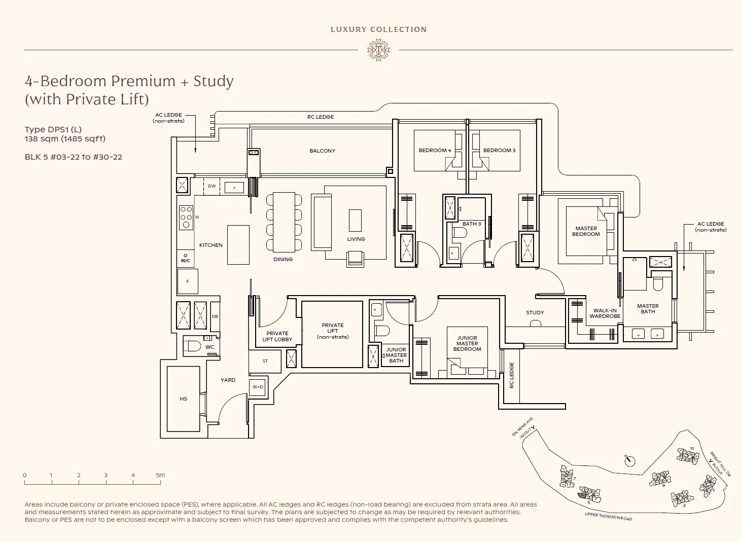 Thomson Reserve floor plan — DPS1(L)