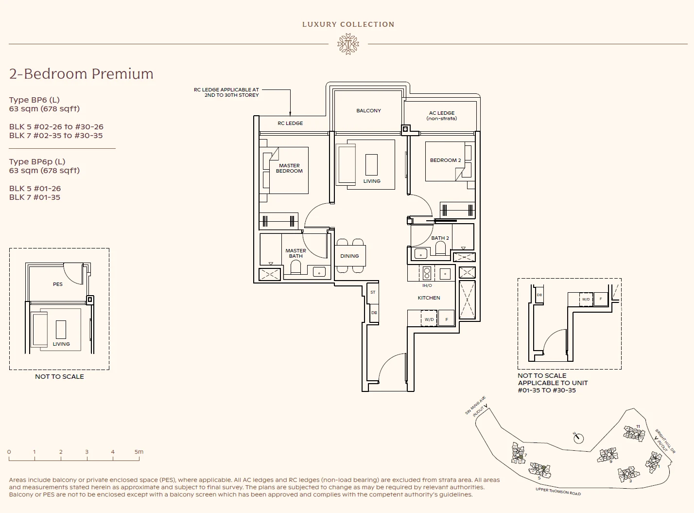Thomson Reserve floor plan — BP6(L)