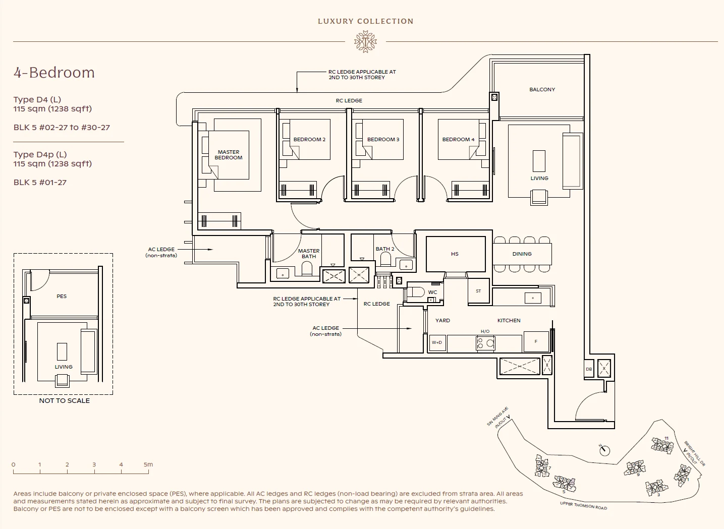 Thomson Reserve floor plan — D4(L)