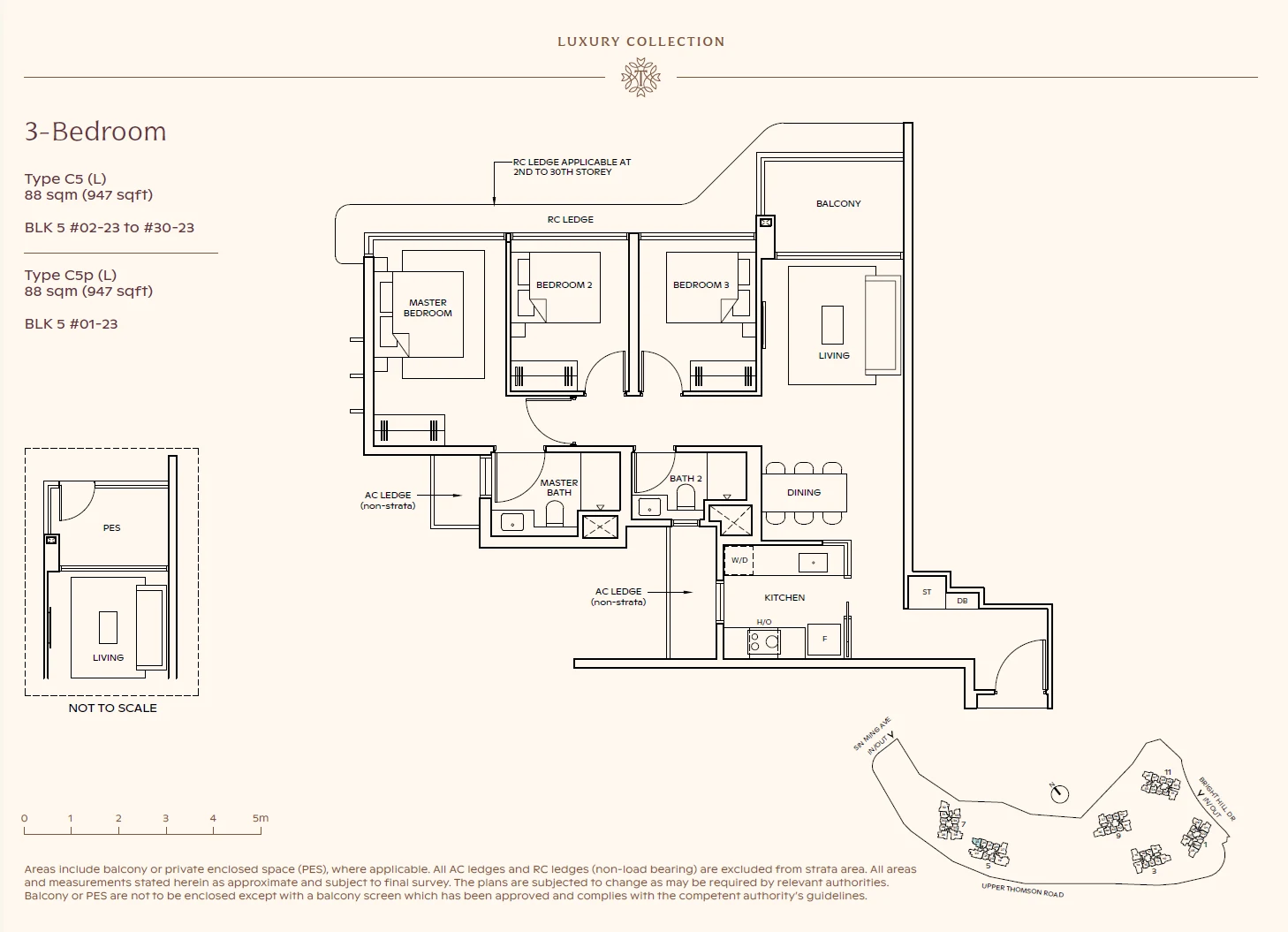 Thomson Reserve floor plan — C5p(L)