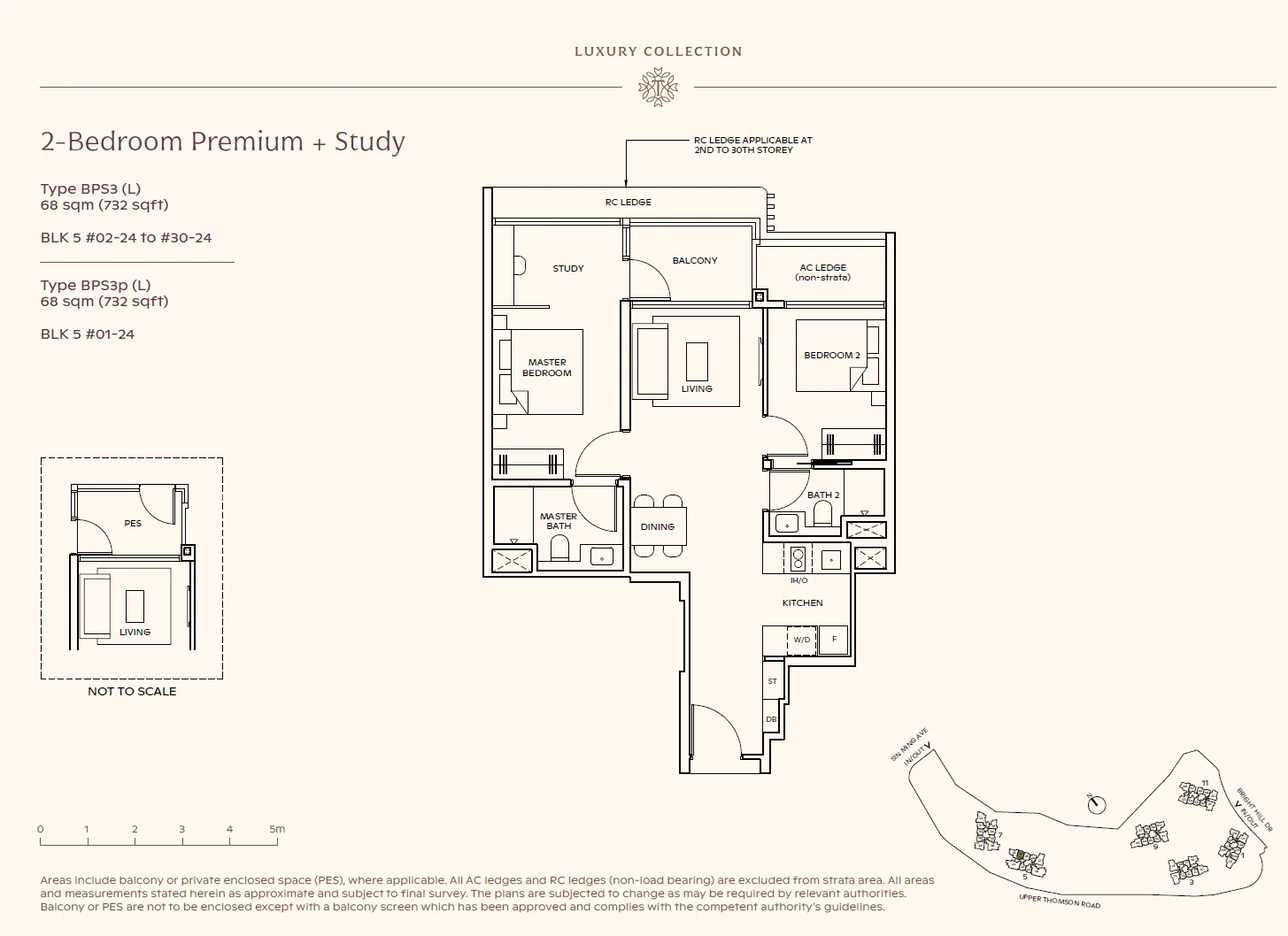 Thomson Reserve floor plan — BPS3p(L)