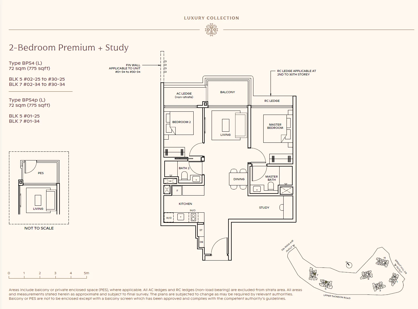 Thomson Reserve floor plan — BPS4p(L)