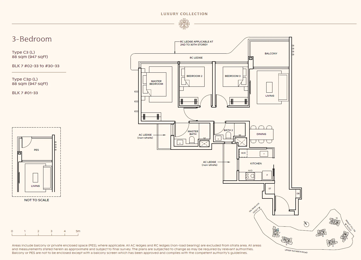 Thomson Reserve floor plan — C3(L)