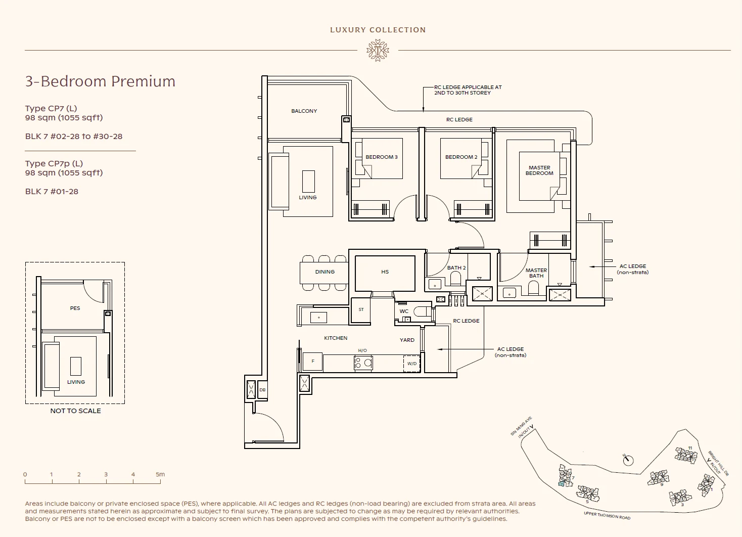 Thomson Reserve floor plan — CP7p(L)