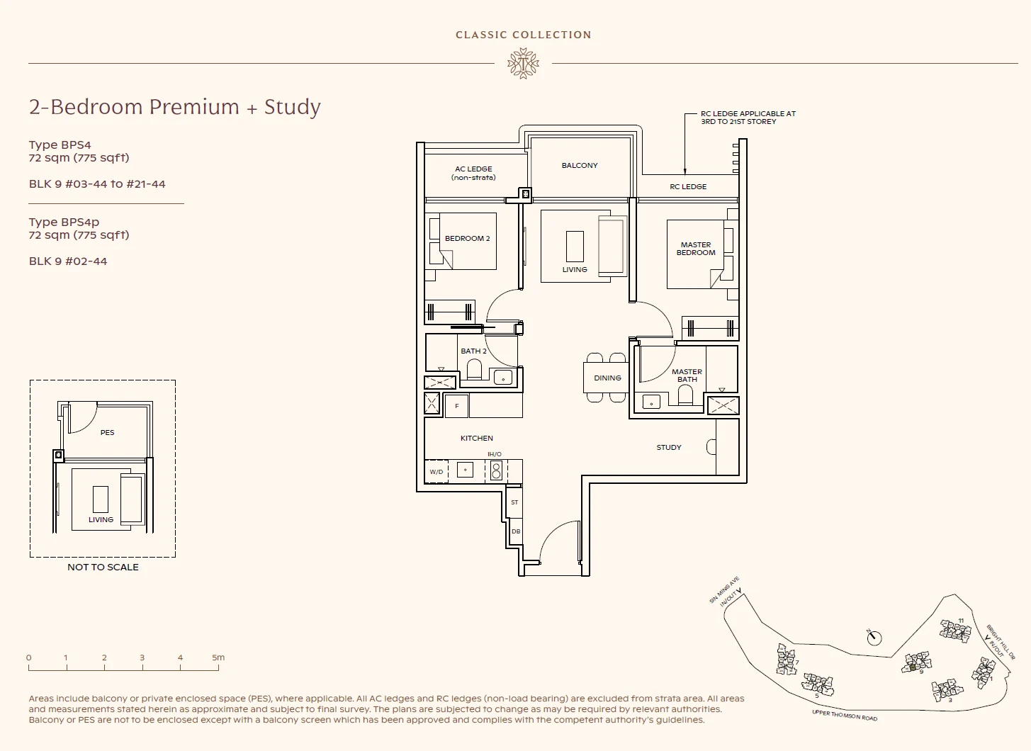 Thomson Reserve floor plan — BPS4p