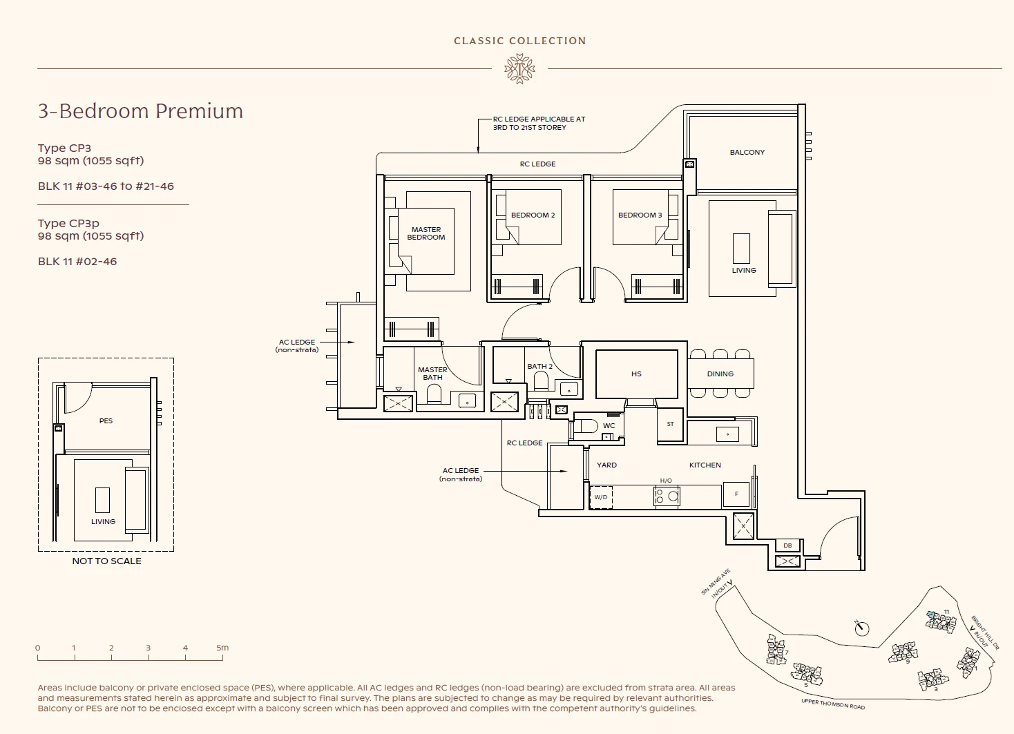 Thomson Reserve floor plan — CP3