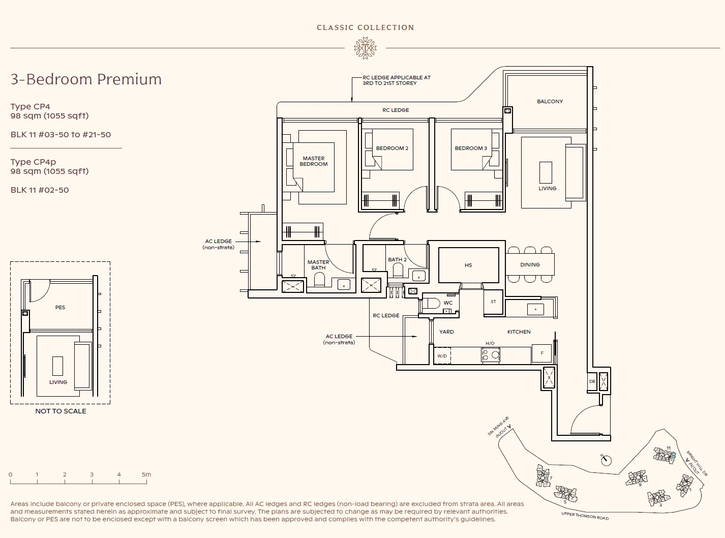 Thomson Reserve floor plan — CP4