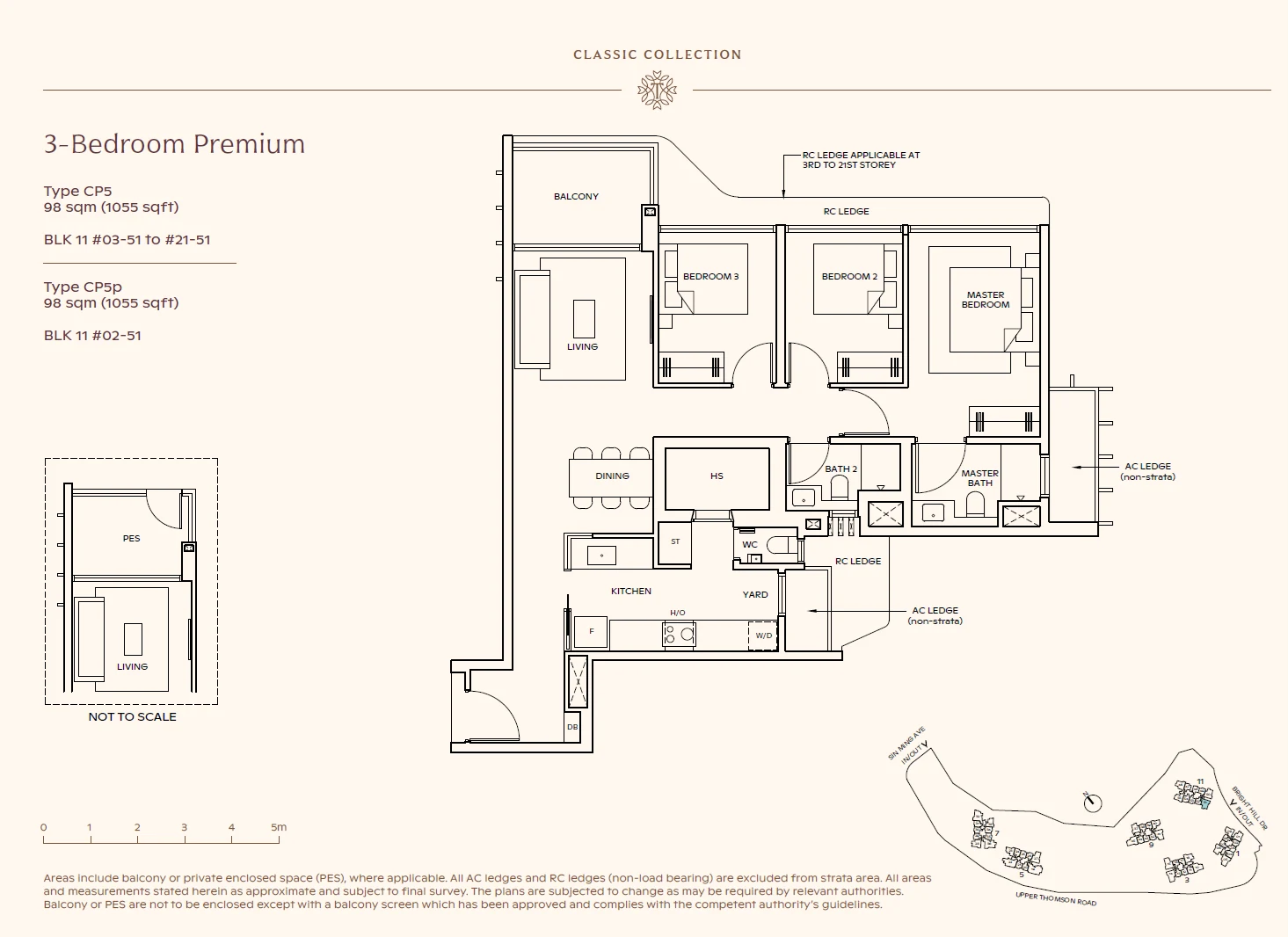 Thomson Reserve floor plan — CP5p